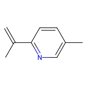 5-Methyl-2-prop-1-en-2-ylpyridine structure