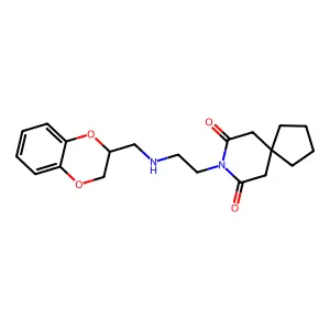 Binospirone structure
