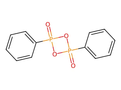 2,4-Diphenyl-(1,3,2,4)dioxadiphosphetane 2,4-dioxide structure