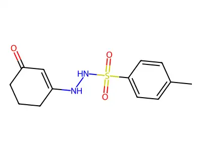 4-methyl-N'-(3-oxocyclohex-1-en-1-yl)benzene-1-sulfonohydrazide structure