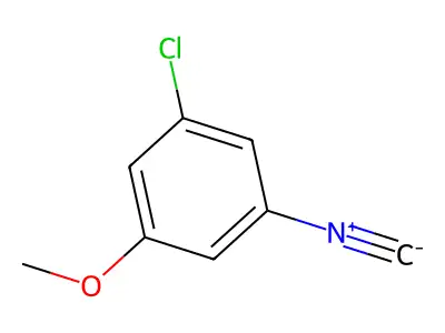 3-Chloro-5-methoxyphenylisocyanide structure