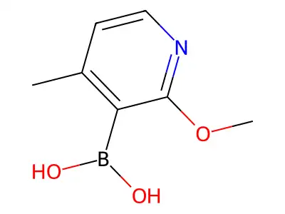 2-Methoxy-4-methylpyridine-3-boronic acid structure