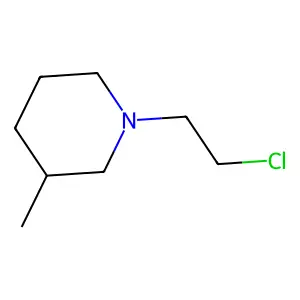 1-(2-Chloroethyl)-3-methylpiperidine structure