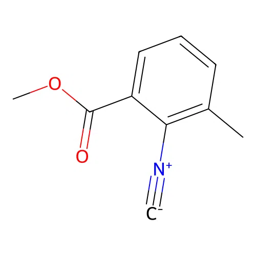Methyl 2-isocyano-3-methylbenzoate structure