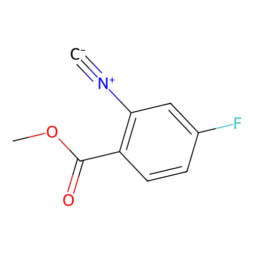 Methyl 4-fluoro-2-isocyanobenzoate structure