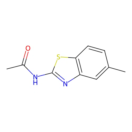 N-(5-methyl-1,3-benzothiazol-2-yl)acetamide structure