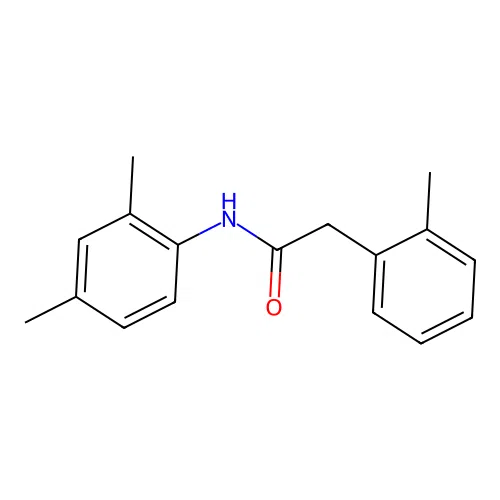 N-(2,4-dimethylphenyl)-2-(2-methylphenyl)acetamide structure