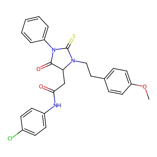 C26H24ClN3O3S structure