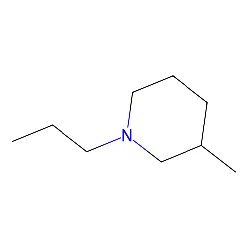 Piperidine, 1-propyl-3-methyl structure