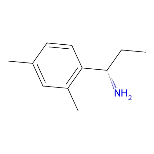 (1S)-1-(2,4-Dimethylphenyl)propylamine structure