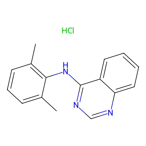N-(2,6-dimethylphenyl)quinazolin-4-amine Hydrochloride structure