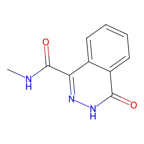 N-methyl-4-oxo-3,4-dihydrophthalazine-1-carboxamide structure