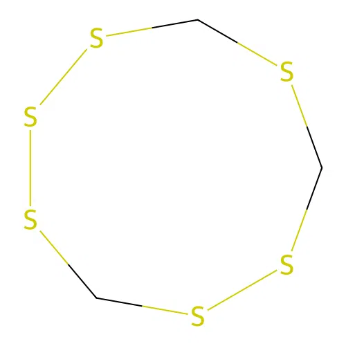 1,2,3,5,6,8-Hexathionane structure