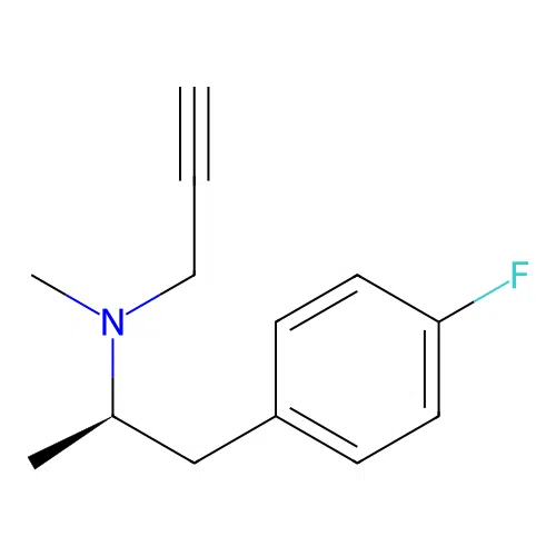 4-Fluoroselegiline structure