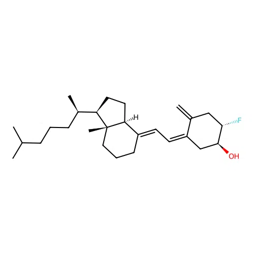 2-Fluorovitamin D3 structure