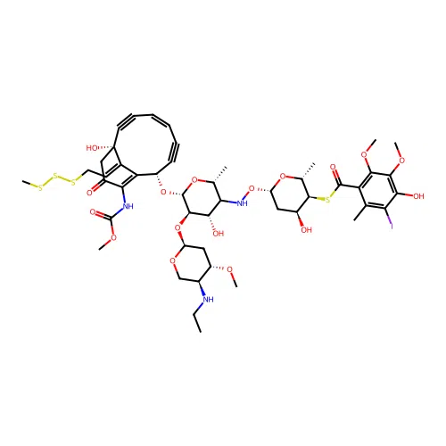 Calicheamicin alpha 2 structure