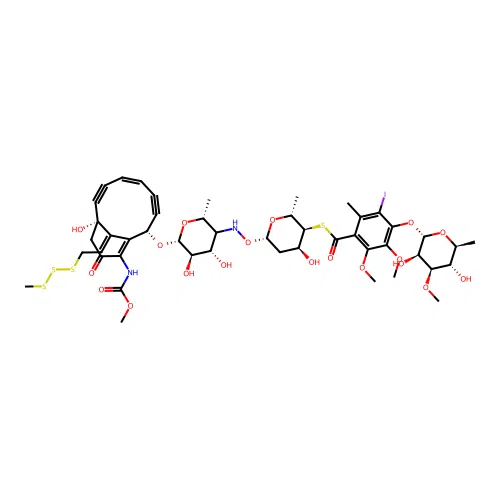 Calicheamicin alpha 3 structure