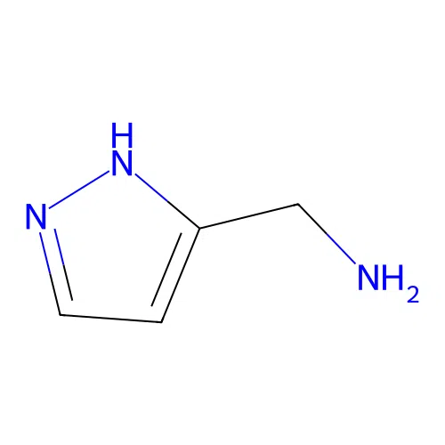 1-(1H-Pyrazol-5-yl)methanamine structure