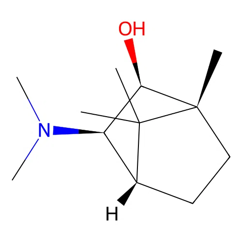 (1R,2S,3R,4S)-3-(Dimethylamino)-1,7,7-trimethylbicyclo[2.2.1]heptan-2-ol structure