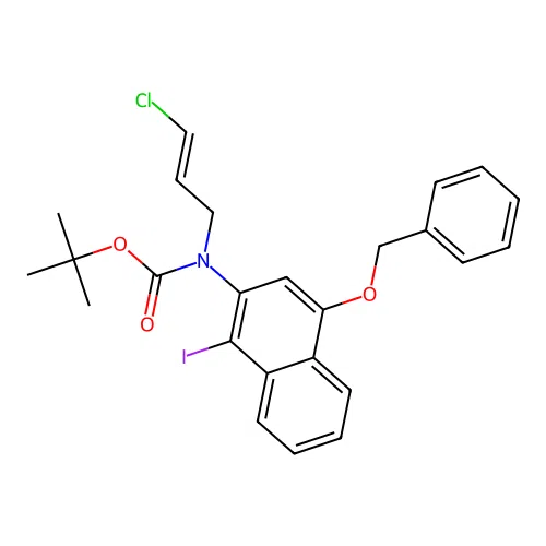 C25H25ClINO3 structure