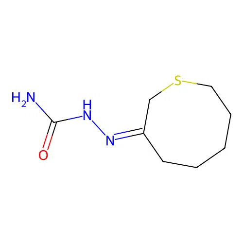 [(Z)-thiocan-3-ylideneamino]urea structure