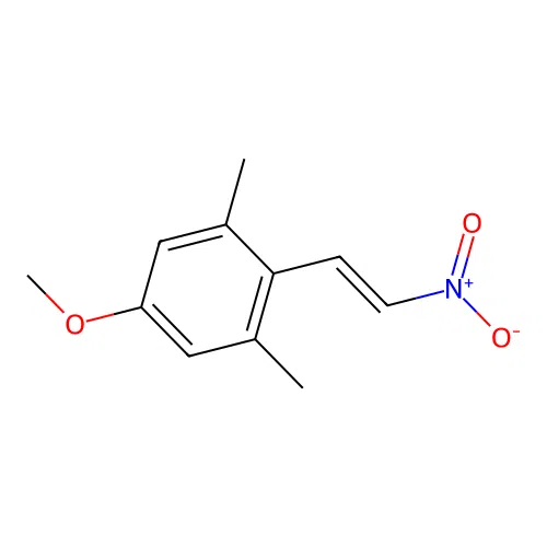 5-Methoxy-1,3-dimethyl-2-(2-nitroethenyl)benzene structure
