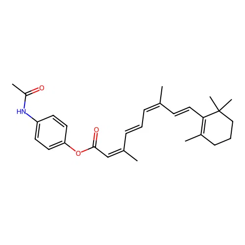 4-(Acetylamino)phenylretinoate structure