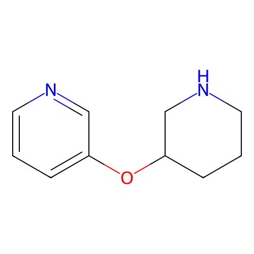 3-(3-Piperidinyloxy)pyridine structure