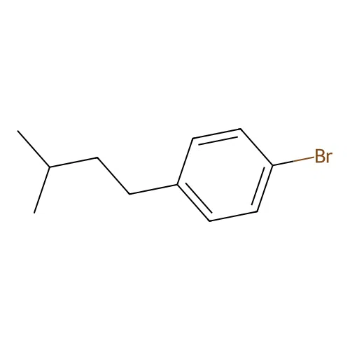 1-Bromo-4-(3-methylbutyl)benzene structure