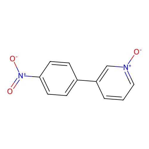 3-(4-Nitrophenyl)pyridine-1-oxide structure