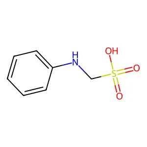 1-(Phenylamino)methanesulfonic acid structure