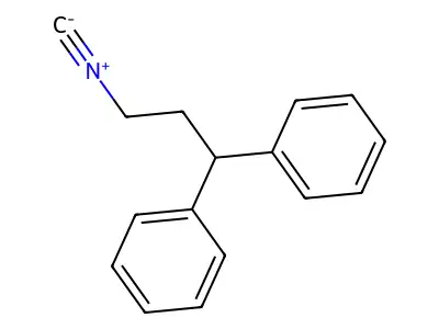 (3-Isocyano-1-phenylpropyl)benzene structure