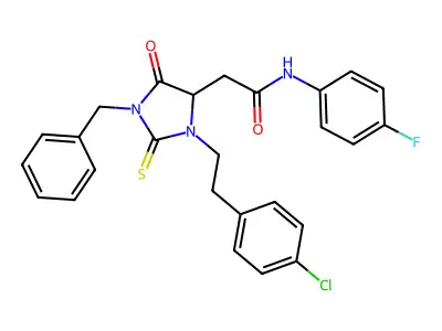 C26H23ClFN3O2S structure