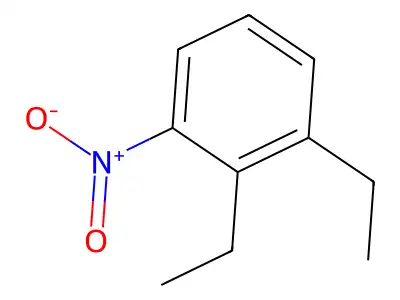 1,2-Diethyl-3-nitrobenzene structure