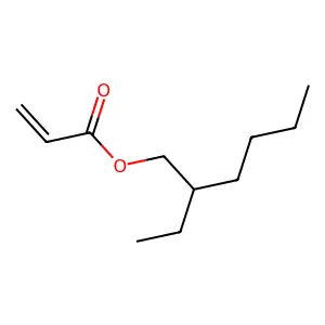 2-Ethylhexyl acrylate structure