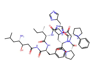 Renin inhibitory peptide, R-pep-27 structure