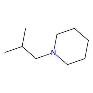 Piperidine, 1-(2-methylpropyl)- structure