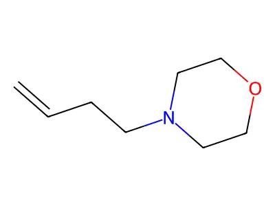 Morpholine, 4-(3-butenyl)- structure
