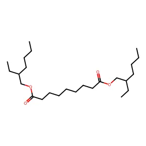 Bis(2-ethylhexyl) azelate structure