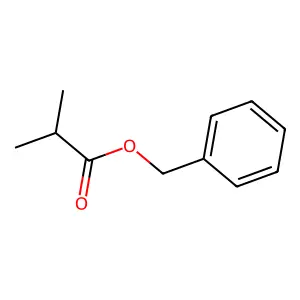 Benzyl isobutyrate structure