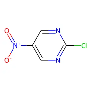 2-Chloro-5-nitropyrimidine structure