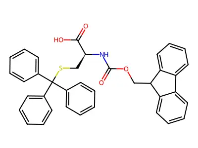 (R)-(9H-Fluoren-9-yl)methyl (1-hydroxy-3-(tritylthio)propan-2-yl)carbamate