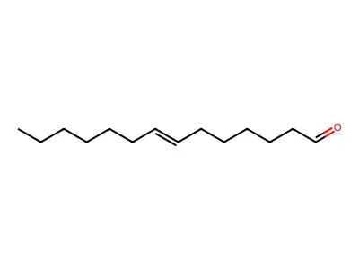 Tetradec-7-enal structure