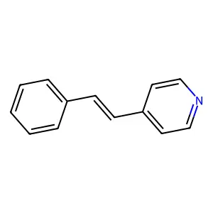 4-(2-Phenylethenyl)pyridine structure