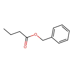 Benzyl butyrate structure