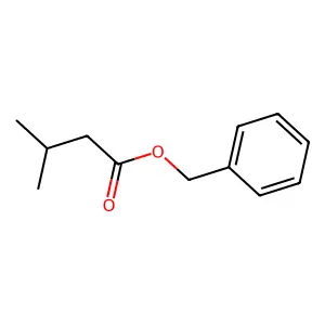 Benzyl isovalerate structure