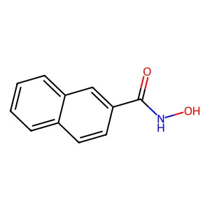 N-hydroxy-2-naphthalenecarboxamide structure