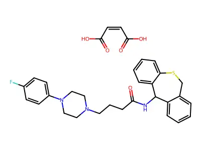 MONATEPIL MALEATE structure