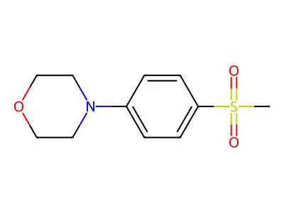 4-(4-Methanesulfonyl-phenyl)-morpholine structure