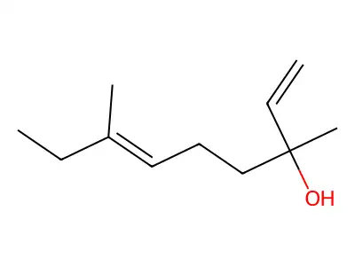 3,7-Dimethylnona-1,6-dien-3-ol structure